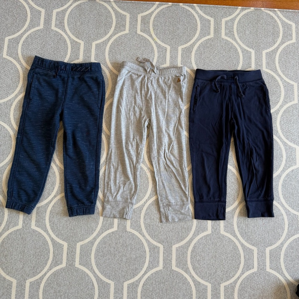 Baby Gap Garanimals Joggers Pants Bundle Navy Grey 3T Kids